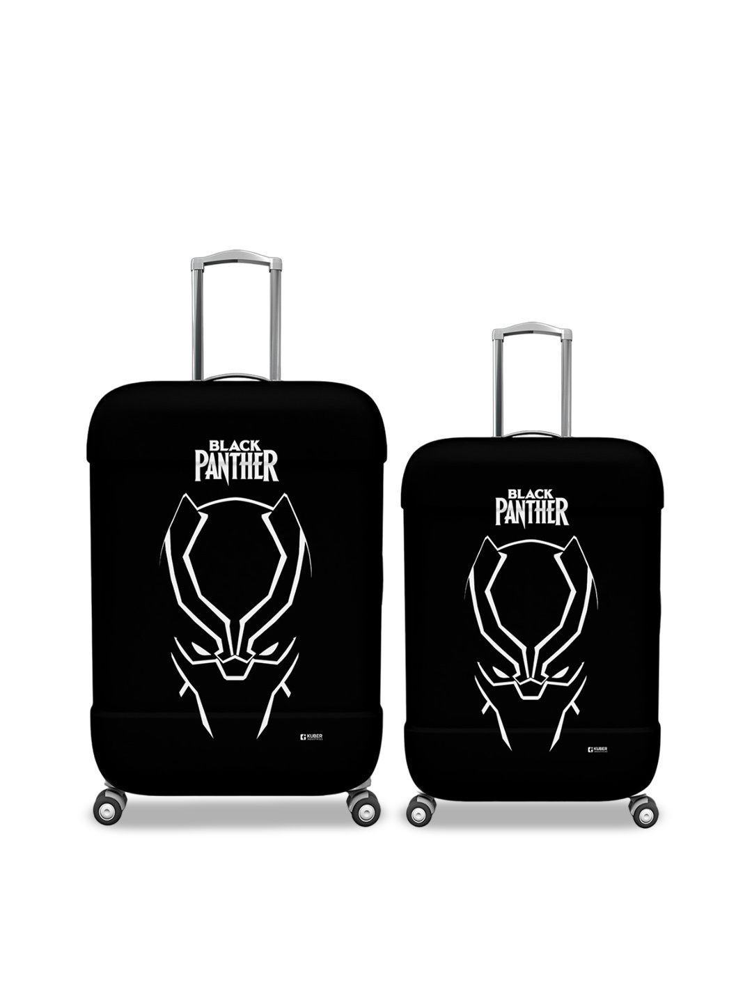 

Kuber Industries Set Of 2 Printed Marvel Black Panther Luggage Cover