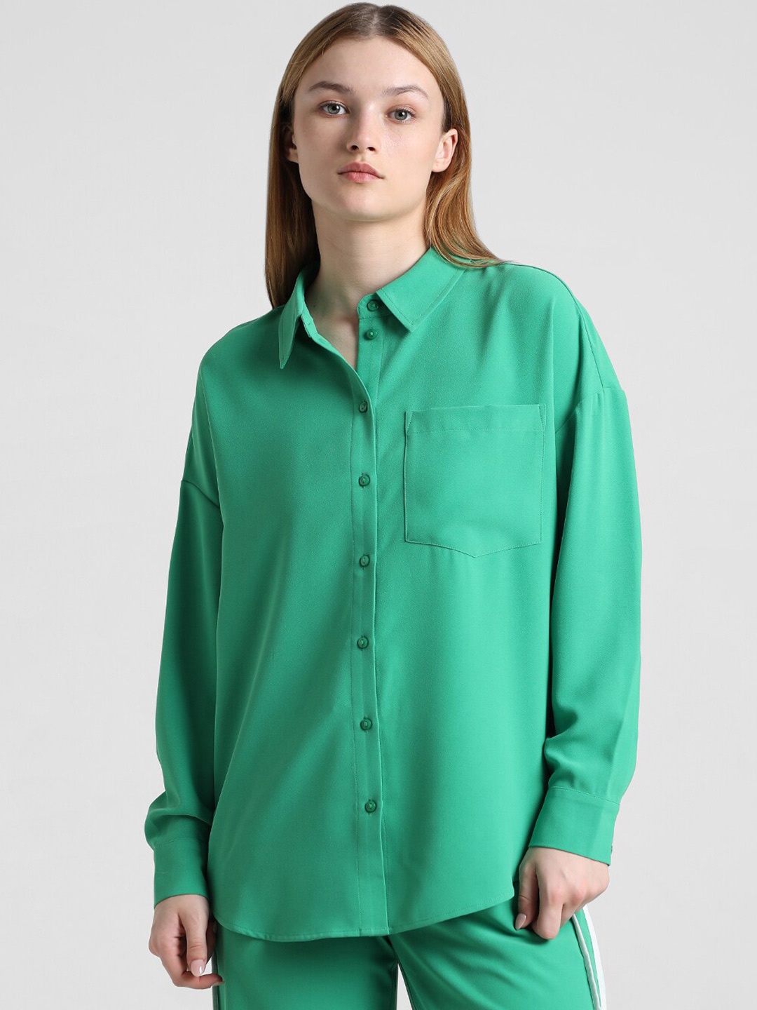 

ONLY Opaque Casual Shirt, Green