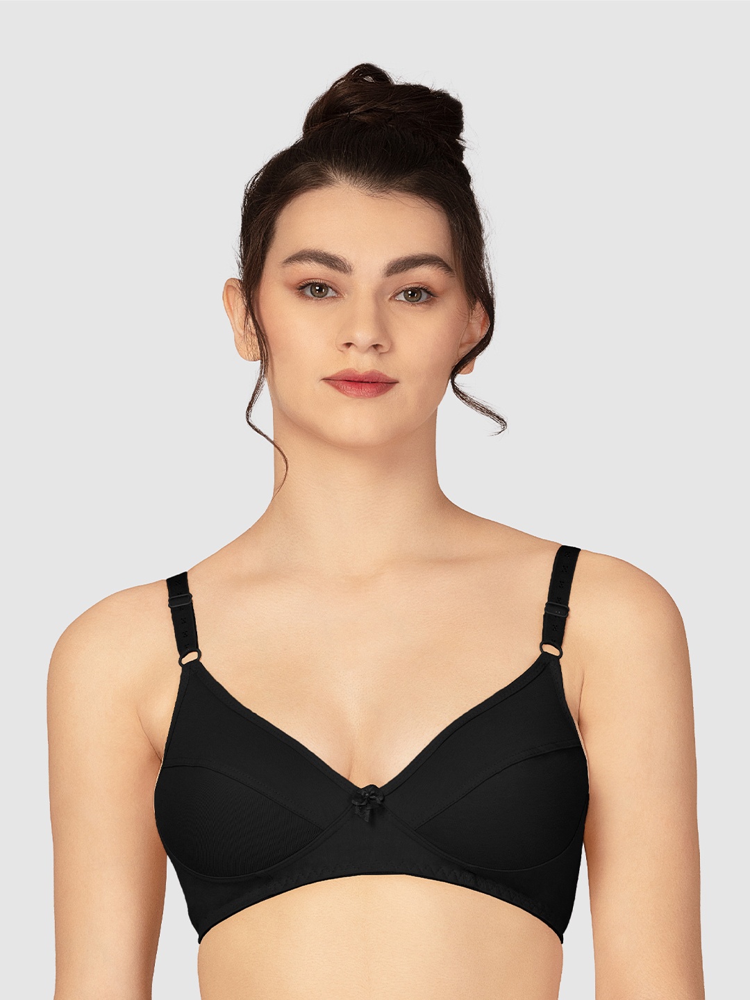 

Lovable Full Coverage Cotton Bra With All Day Comfort, Black