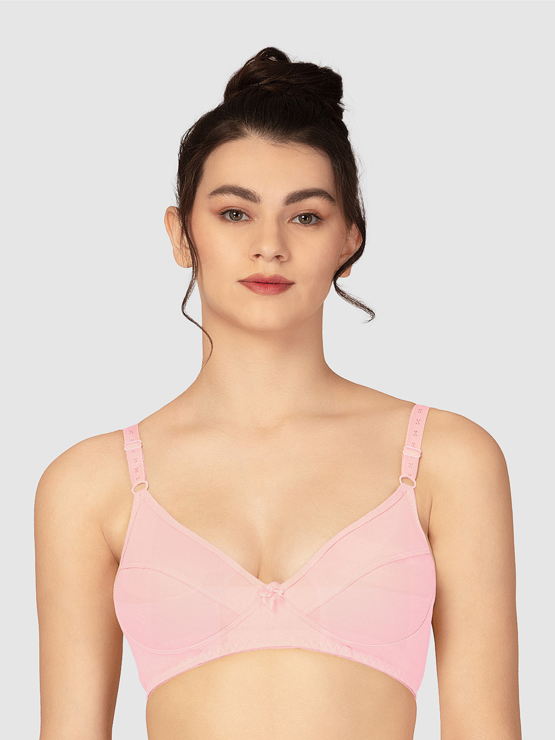 

Lovable Full Coverage Cotton Bra With All Day Comfort, Pink