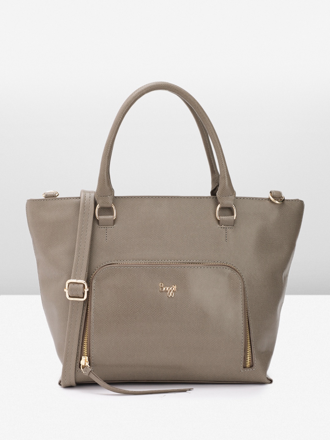 

Baggit Textured Handheld Bag, Brown
