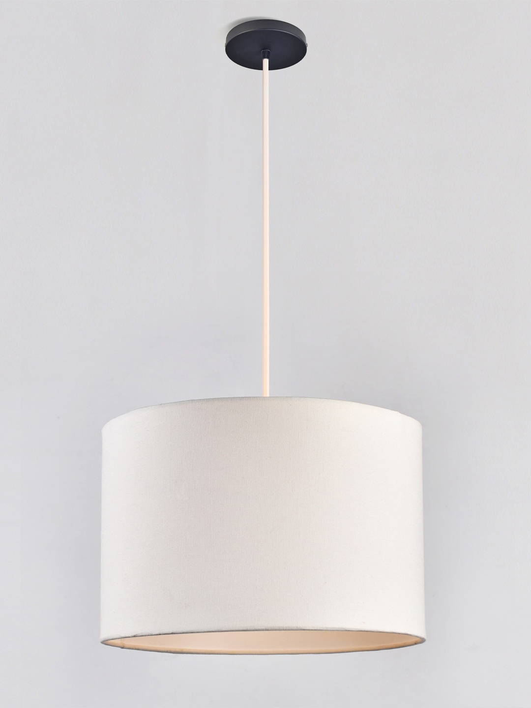 

Decazone White Textured Echelon Corded Electric Hanging Ceiling Lamp