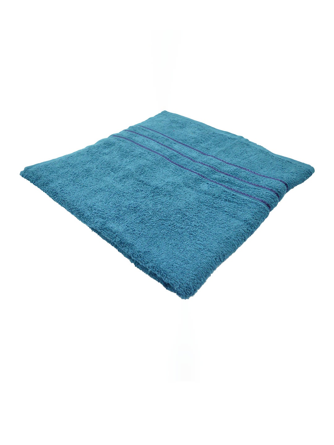 

BOMBAY DYEING Flora Blue 400 GSM Pure Cotton Bath Towel