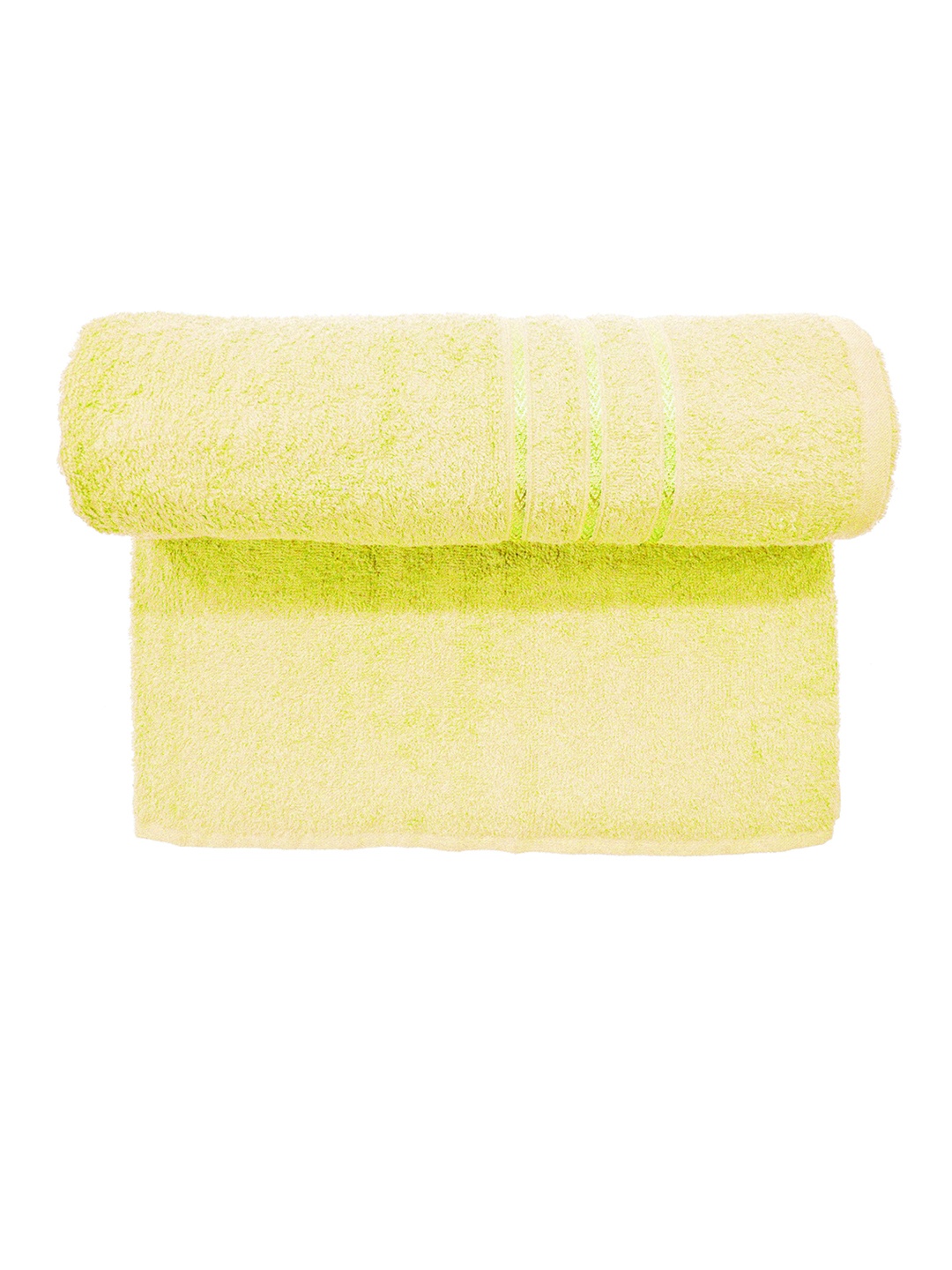 

BOMBAY DYEING Flora Yellow 400 GSM Pure Cotton Bath Towel
