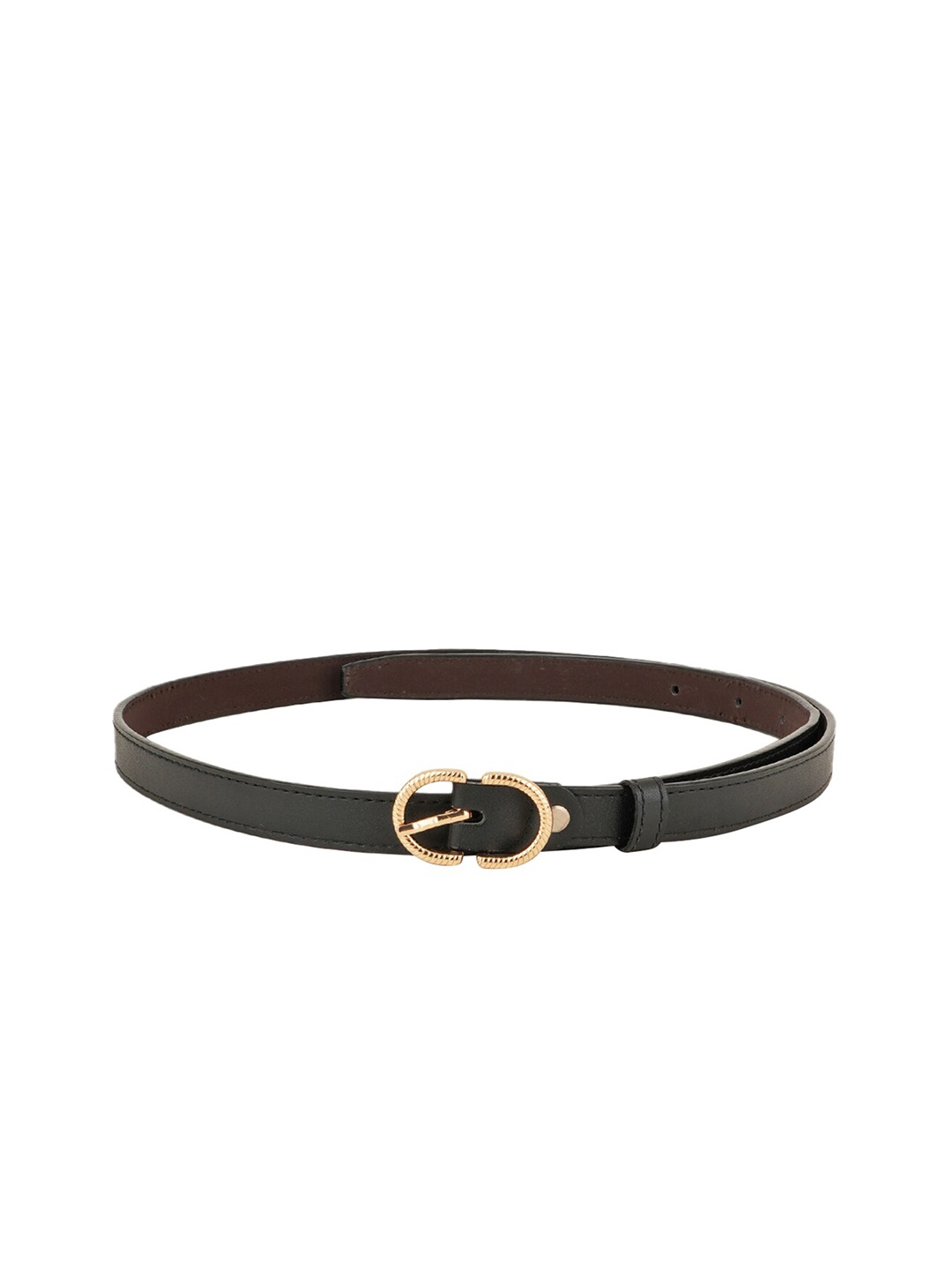 

Style Shoes Women PU Belt, Black