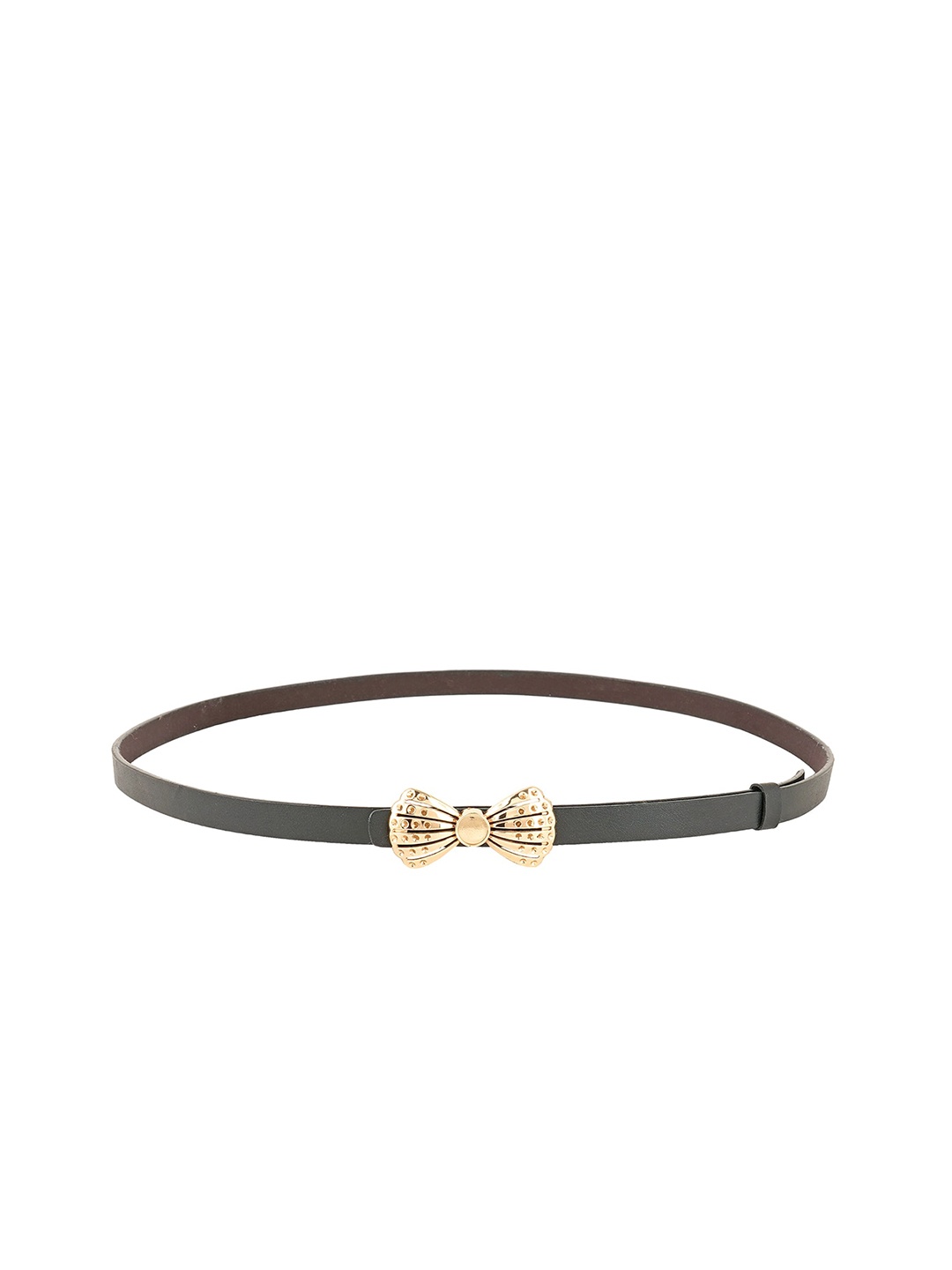 

Style Shoes Women PU Belt, Black