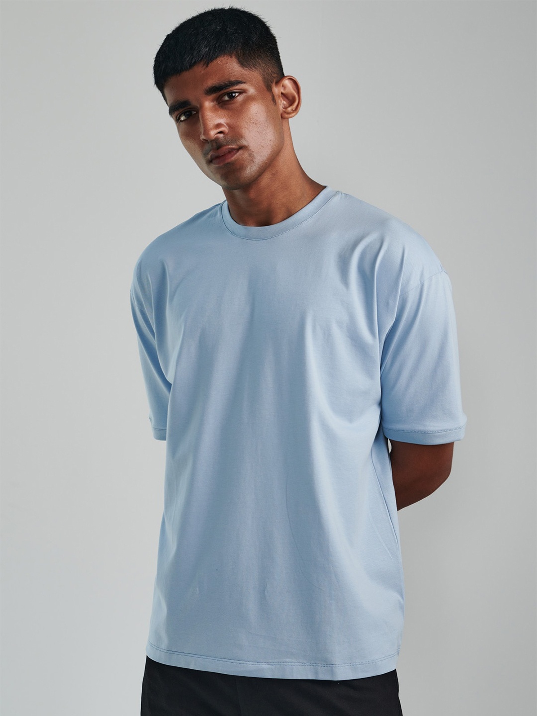 

Beyours Round Neck Short Sleeves T-shirt, Blue