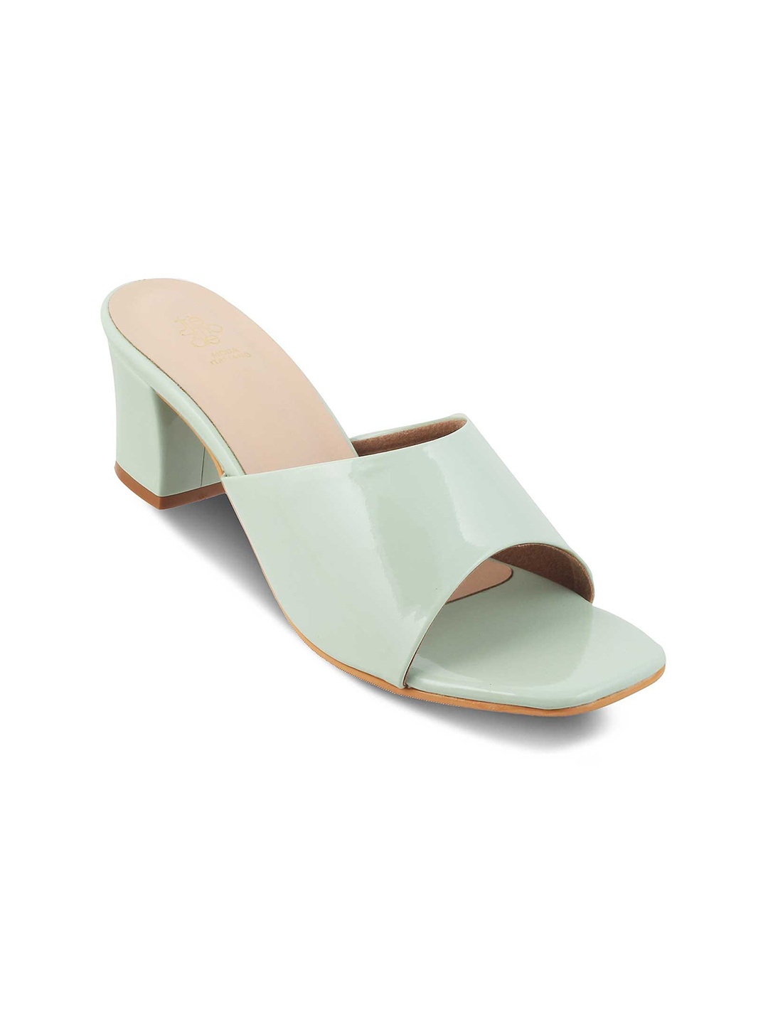 

Tresmode Laguna Open Toe Block Heels, Sea green