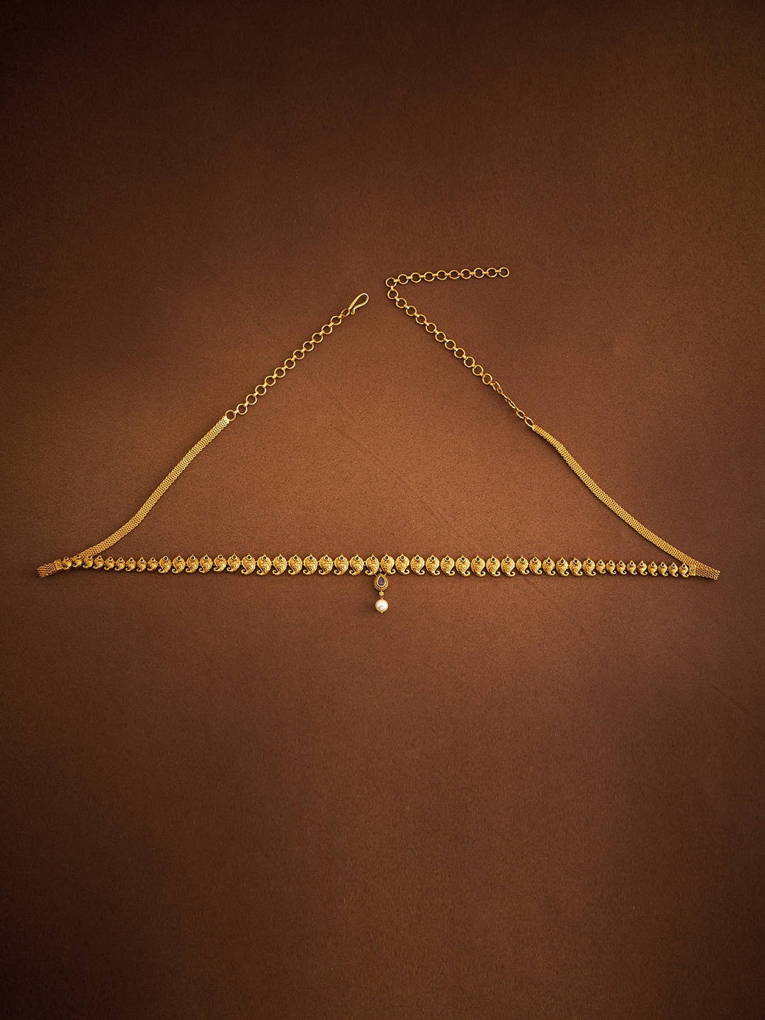 

Kushal's Fashion Jewellery Gold-Plated Waist Chain