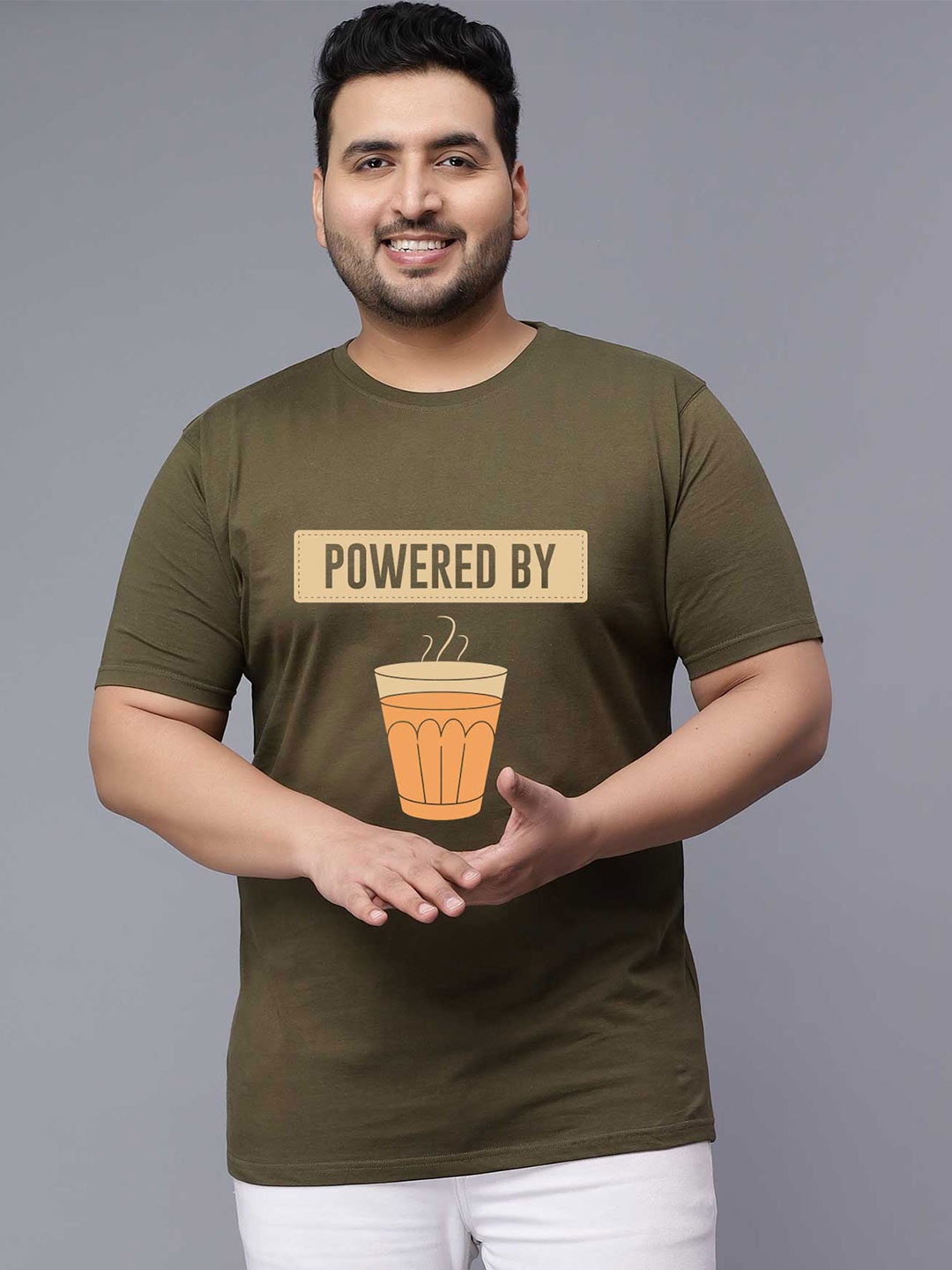 

Toodle Plus Unisex Graphic Printed Cotton T-shirt, Green