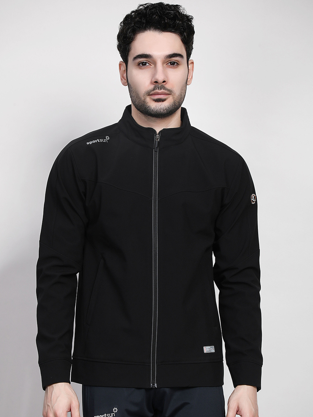 

SPORT SUN Lightweight Outdoor Sporty Jacket, Black