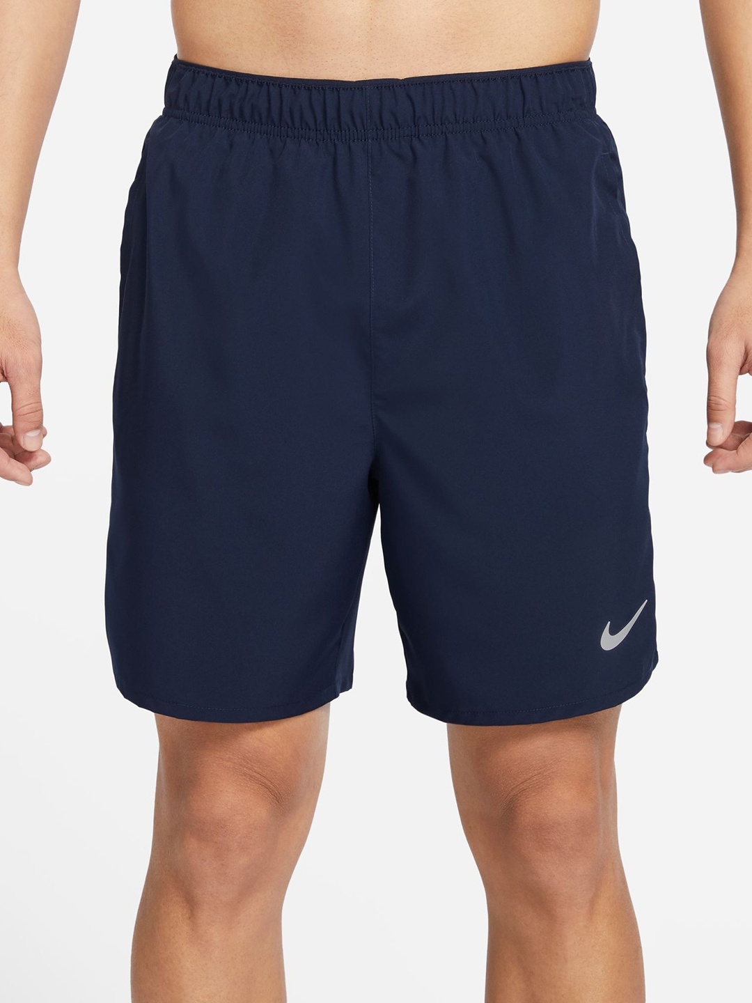

Nike Men Dry-Fit Challenger 7 Brief-Lined Versatile Cotton Sports Shorts, Navy blue