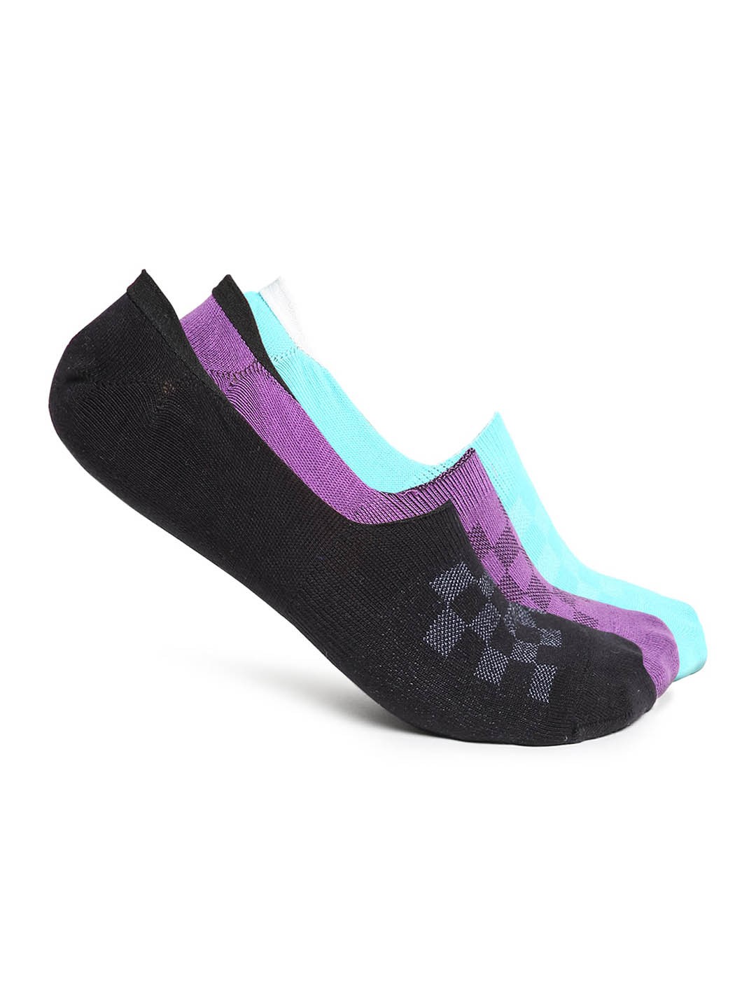

CRUSSET Women Pack Of 3 Assorted Shoe Liners Socks