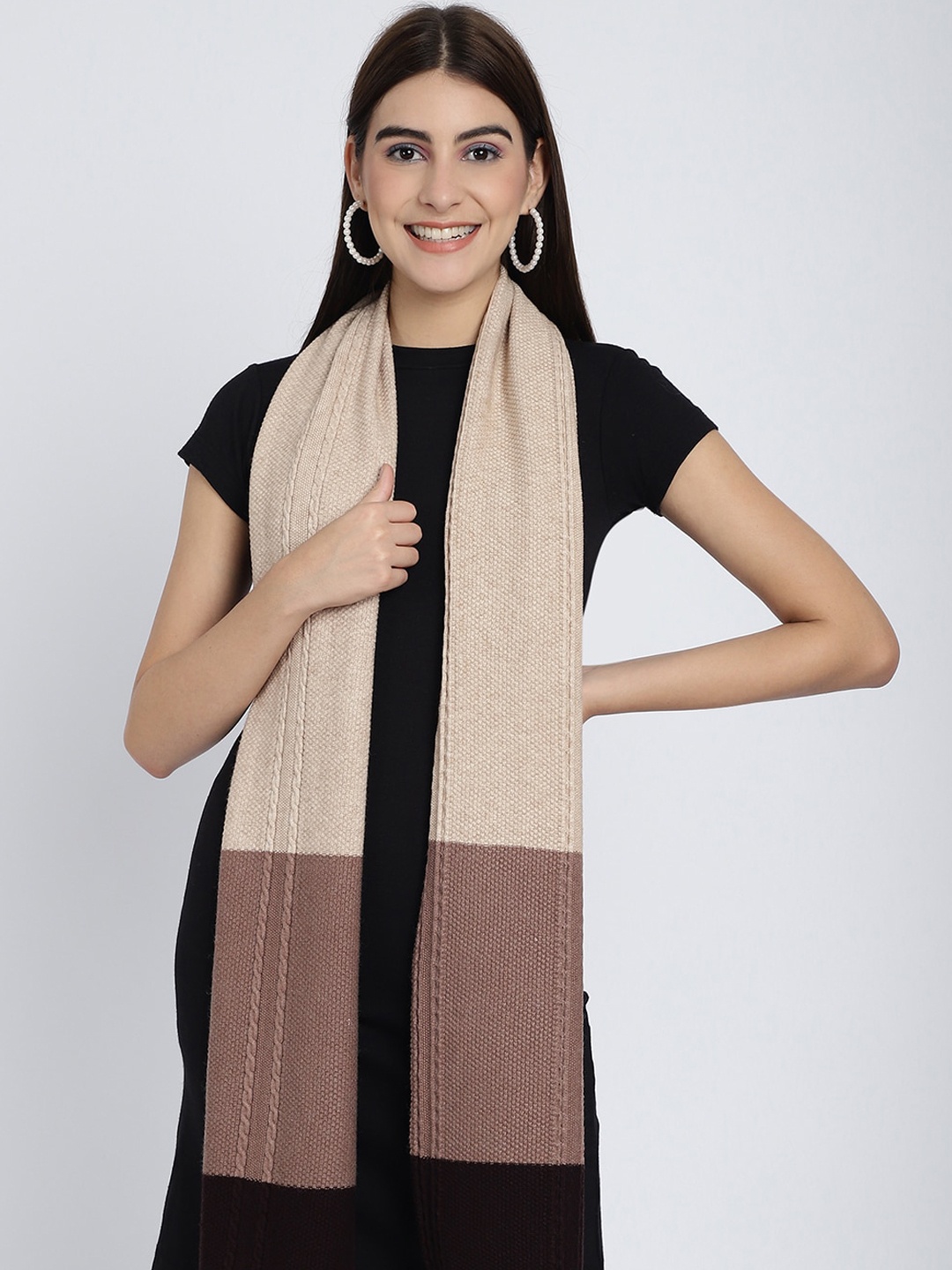 

ELLIS Self Design Brown Mufflers