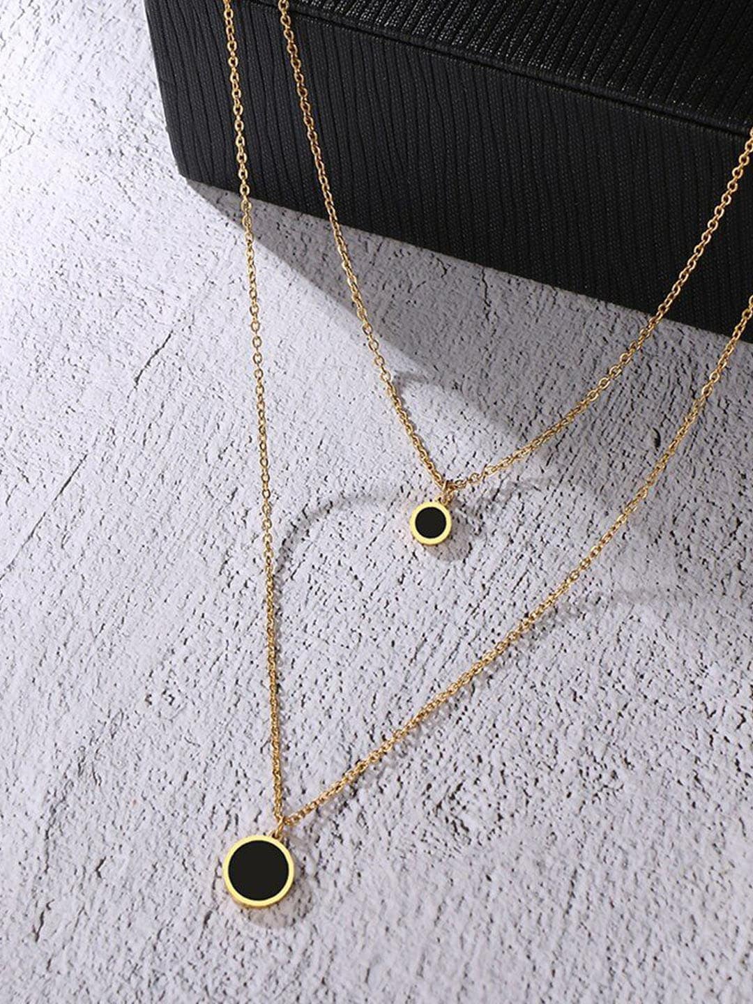 

FIMBUL Gold-Plated Double Layered Chain