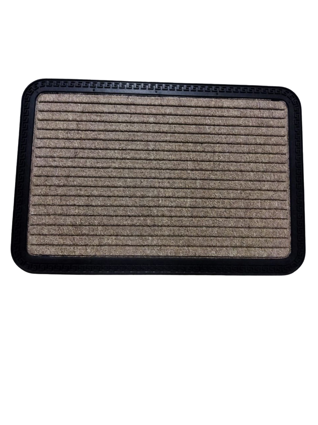 

Black gold Beige Textured Anti Slip Doormat