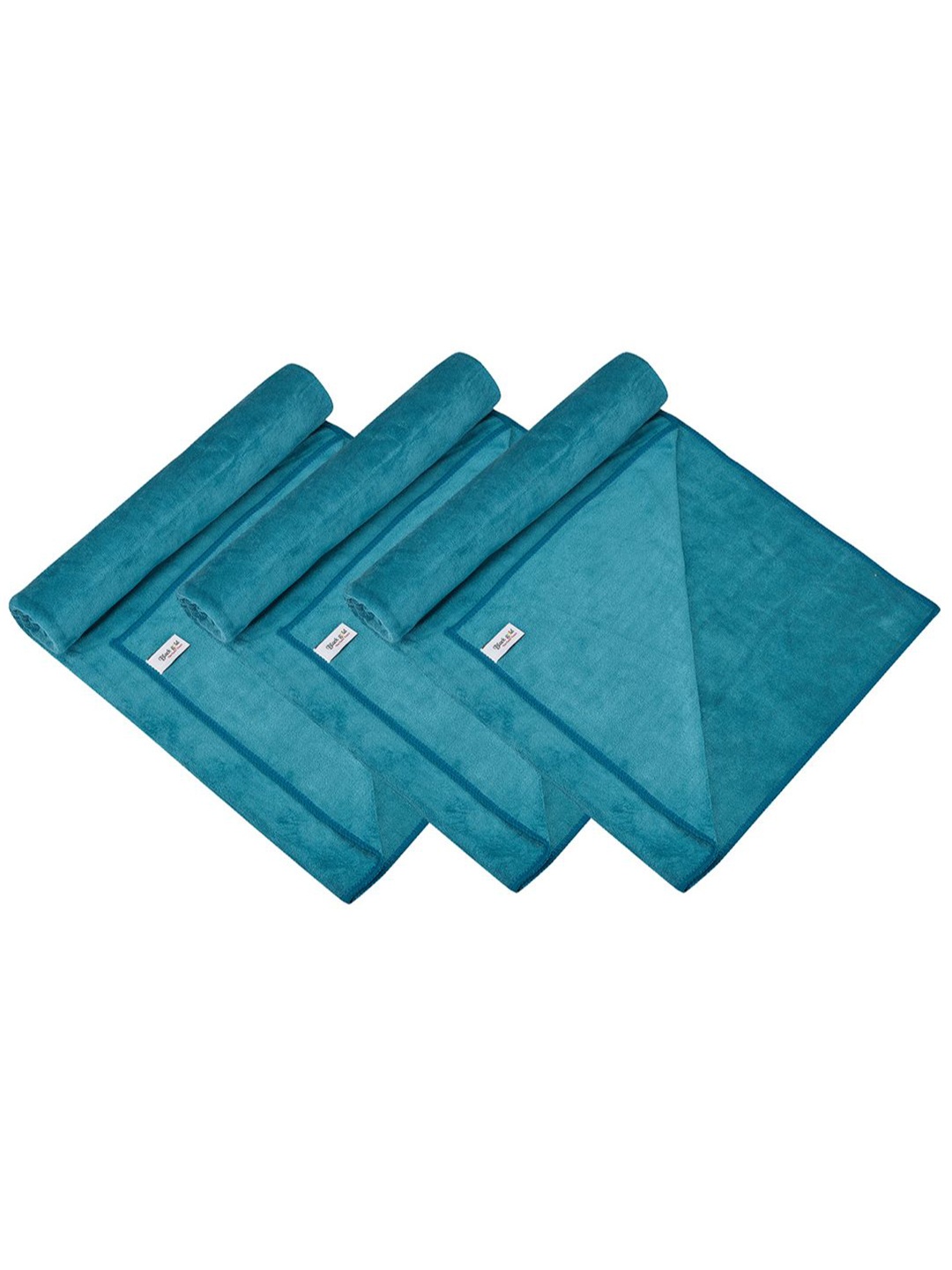 

Black gold Pack of 4 Teal 400 GSM Bath Towels