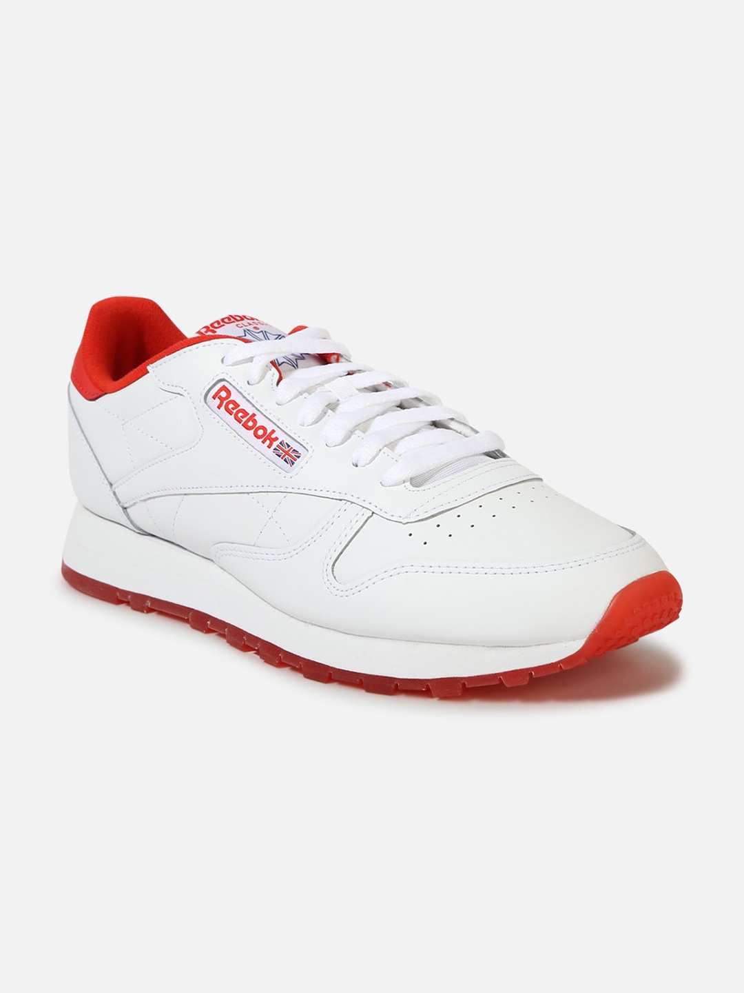 

Reebok Classic MENS CLASSIC LEATHER Running Sports Shoes, White