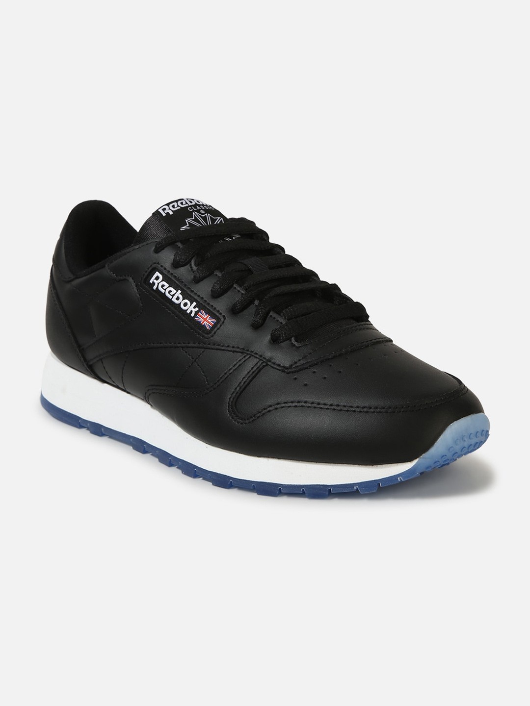 

Reebok Classic MENS CLASSIC LEATHER Running Sports Shoes, Black