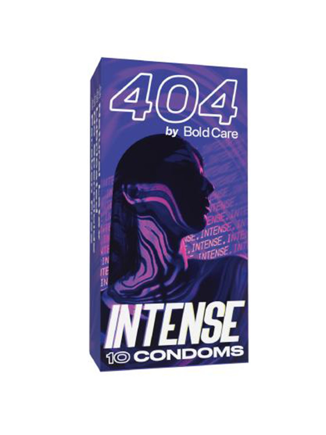 

Bold Care 404 Intense Ultra Thin Unflavored Condoms - 10 Pcs, Purple