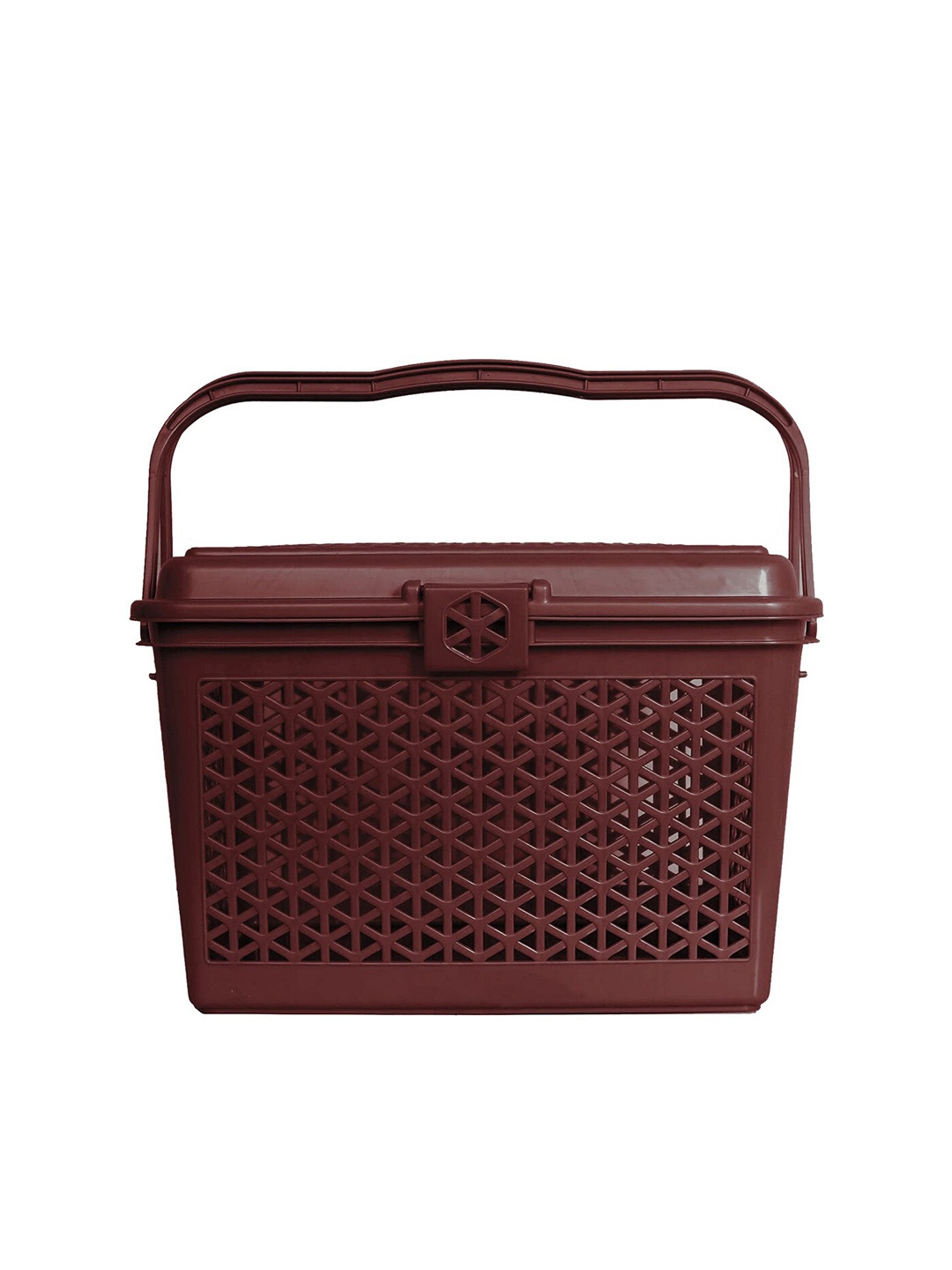 

Kuber Industries Brown Fruit & Vegetable Storage Basket With Handles