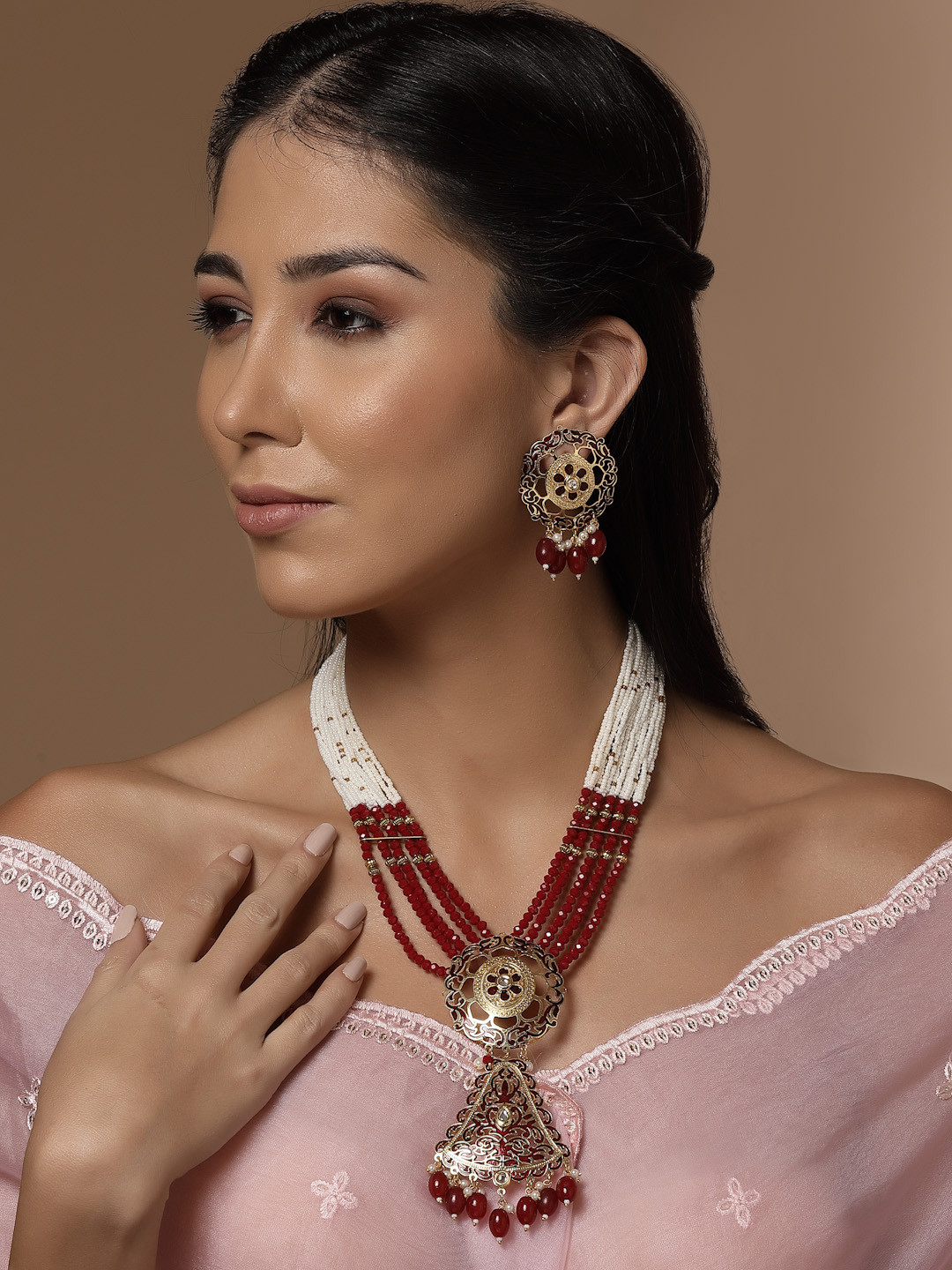 

PANASH Gold Plated Jewellery Set