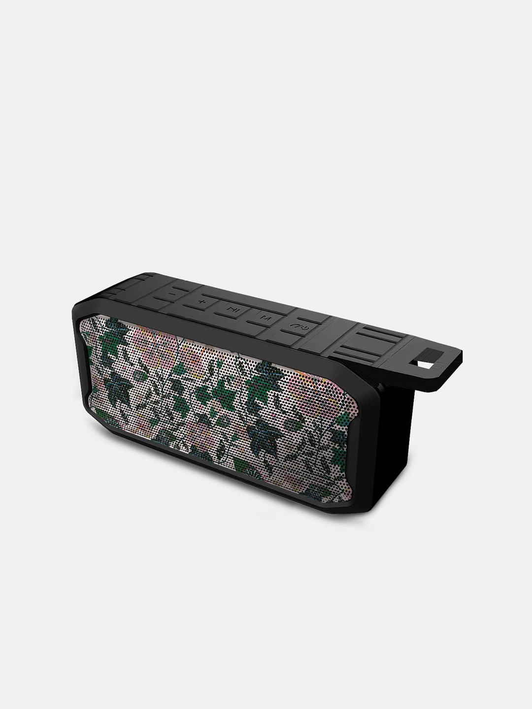 

macmerise Printed 6W Wireless Bluetooth Speaker, Black