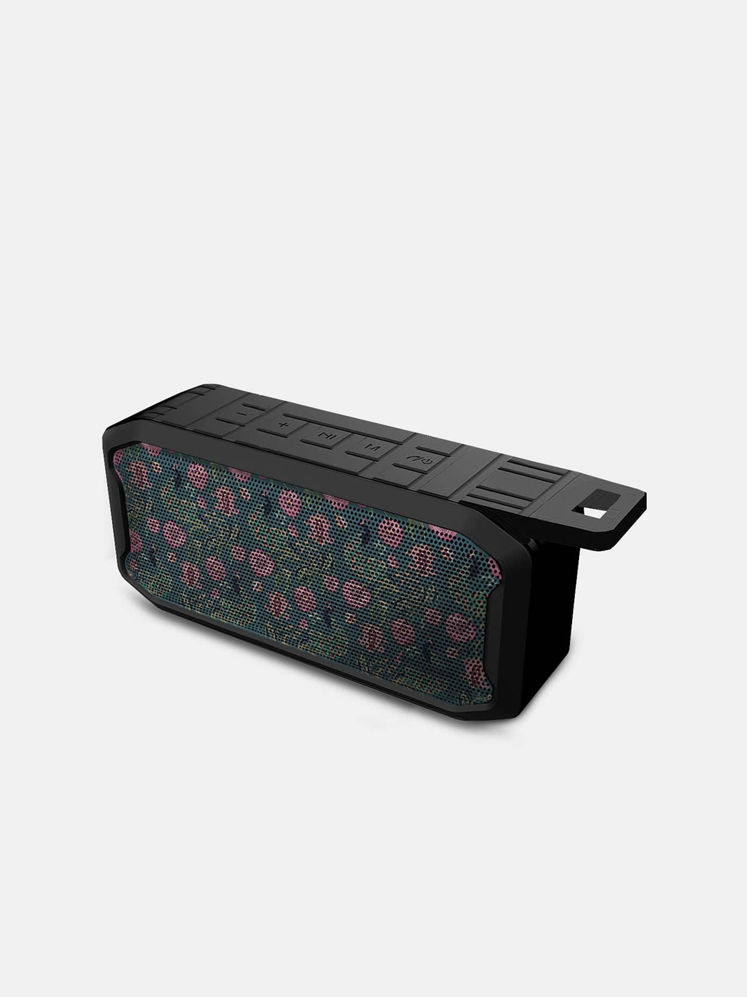 

macmerise Printed 6W Wireless Bluetooth Speaker, Black