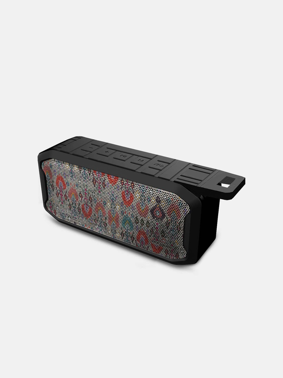 

macmerise Printed 6W Wireless Bluetooth Speaker, Black