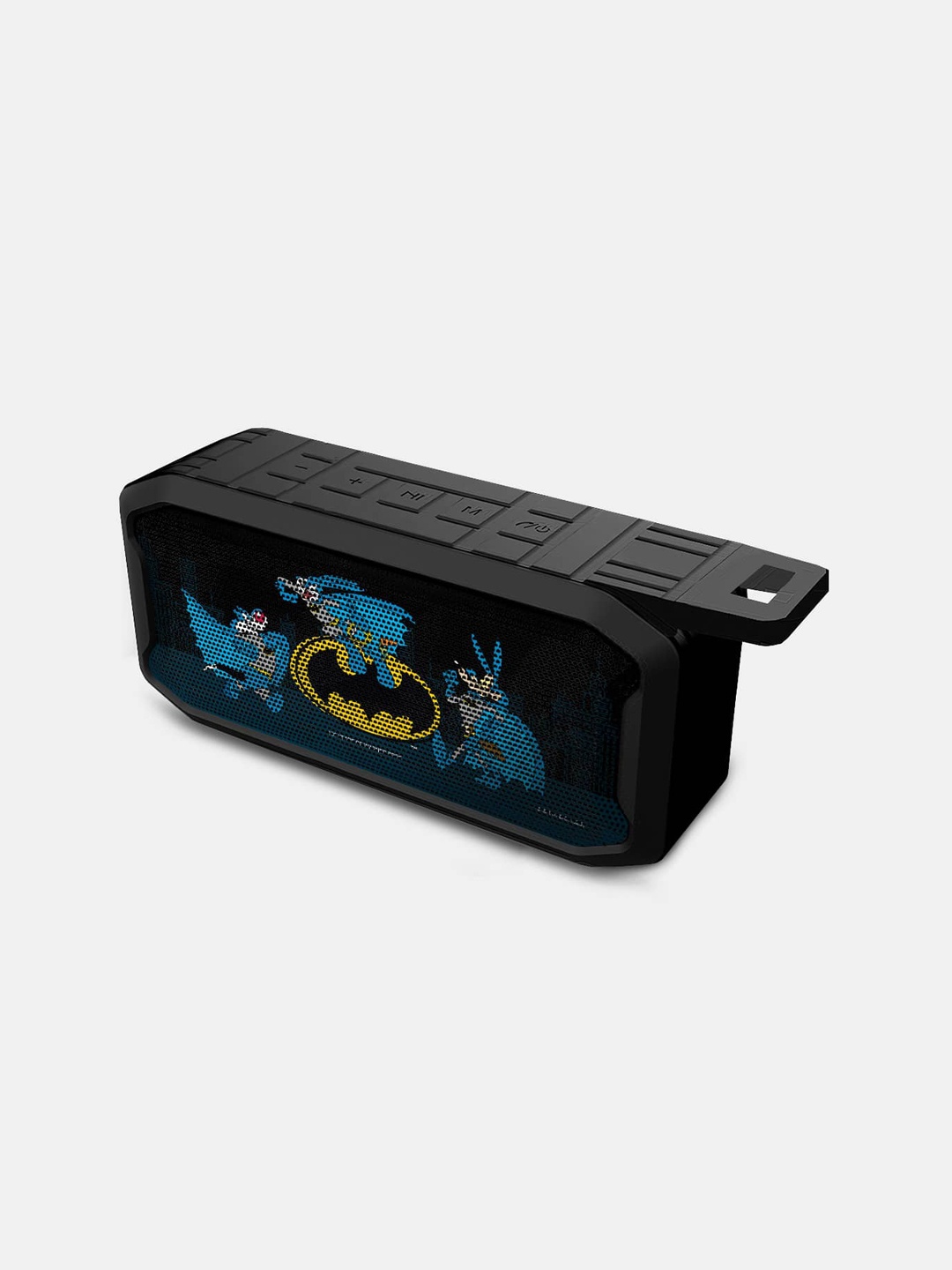 

macmerise Printed 6W Wireless Bluetooth Speaker, Black