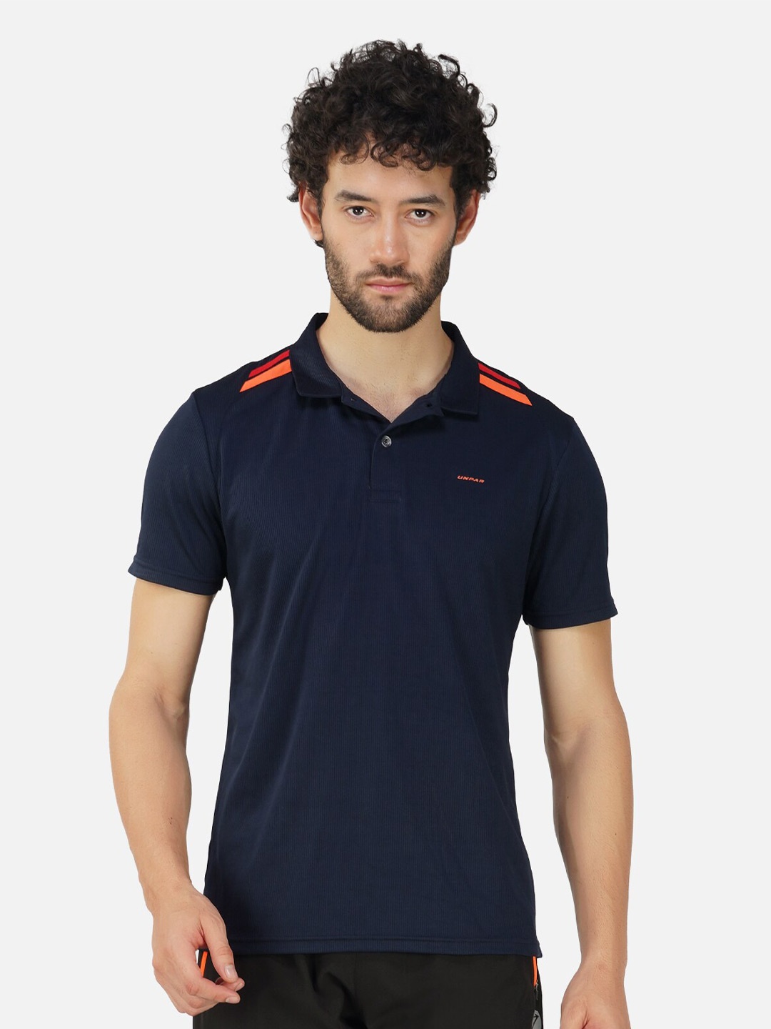 

UNPAR Polo Collar Sports T-Shirt, Blue