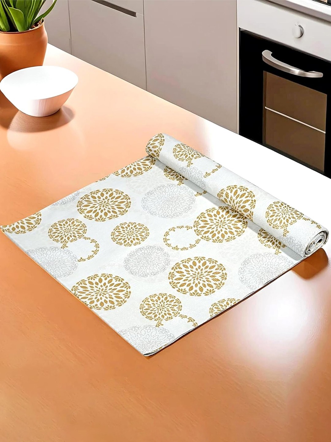 

Kuber Industries Kitchen Drawer MTR Roll, Cream