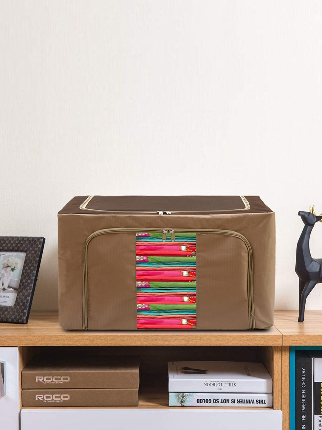 Kuber Industries Brown Multi-Utility Organizers