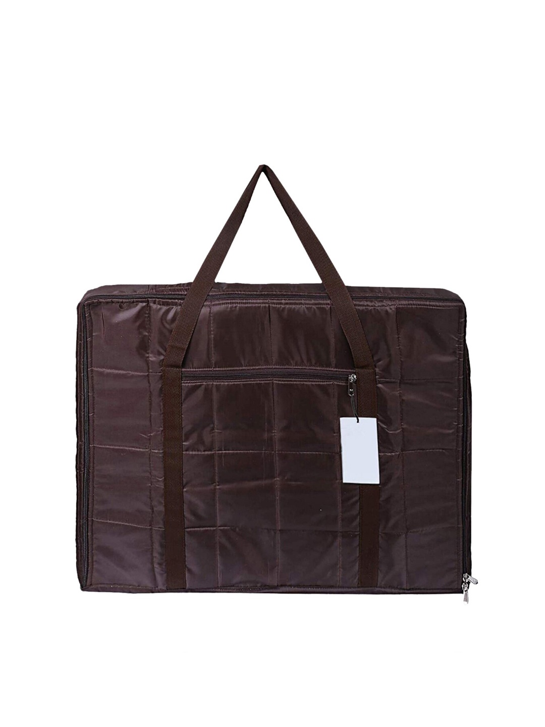 

Kuber Industries Underbed Storage Bag Brown Parachute Jumbo Storage Organiser