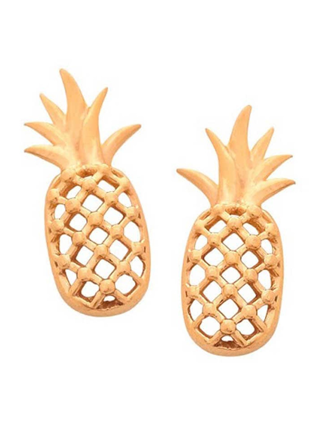 

SENCO 22KT Gold Sweetness of Pineapple Studs-2.4 Grams