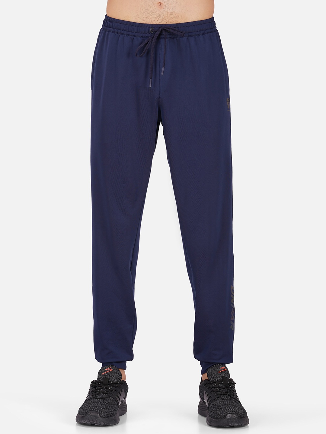 

UNPAR Men Mid-Rise Comfortable Joggers, Navy blue
