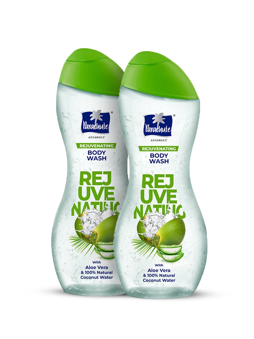 

Parachute Set of 2 Rejuvenating Body Wash With Aloe Vera & Coconut Water - 250ml Each, Green