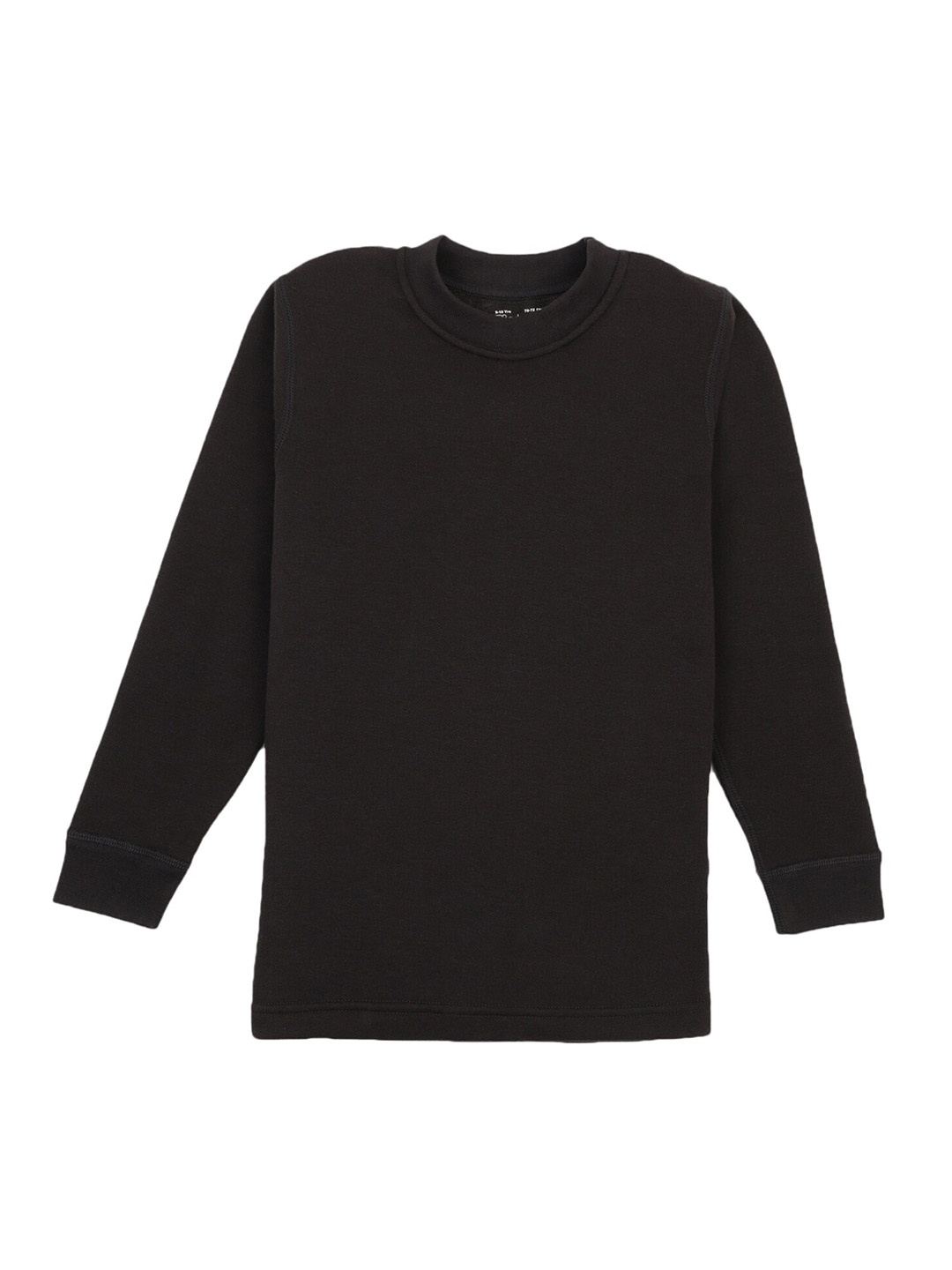 

BODYCARE INSIDER Infants Round Neck Thermal Tops, Black
