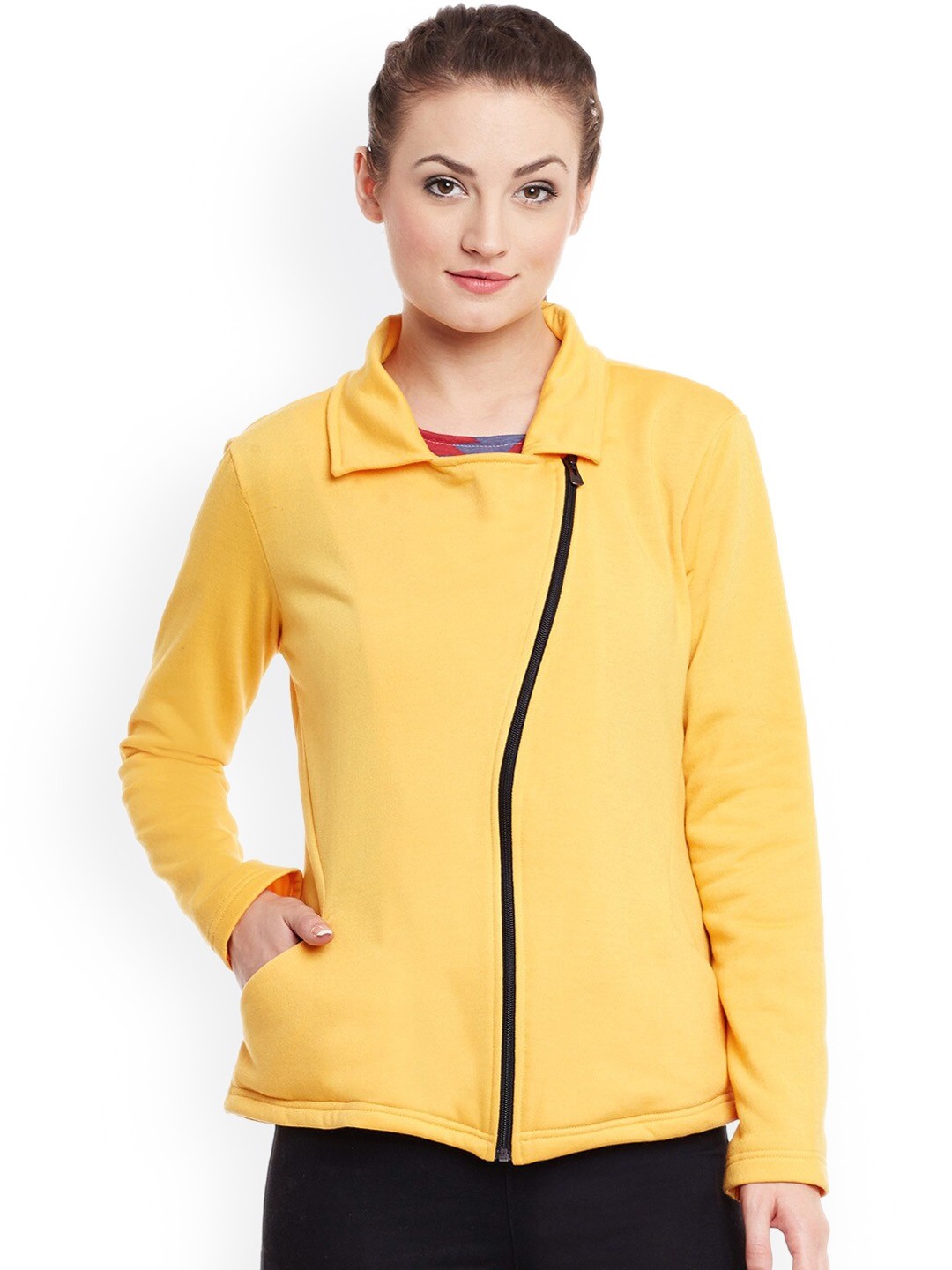 

BAESD Fleece Lightweight Tailored Jacket, Yellow