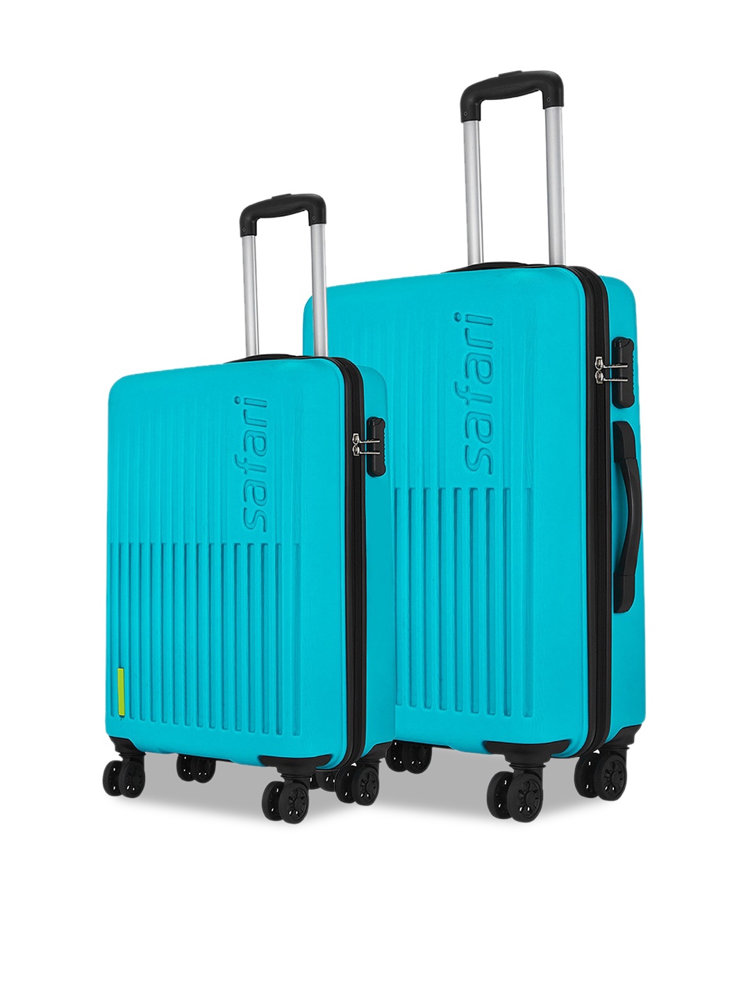 

Safari Set Of 2 Hard-Sided Trolley Suitcases, Blue