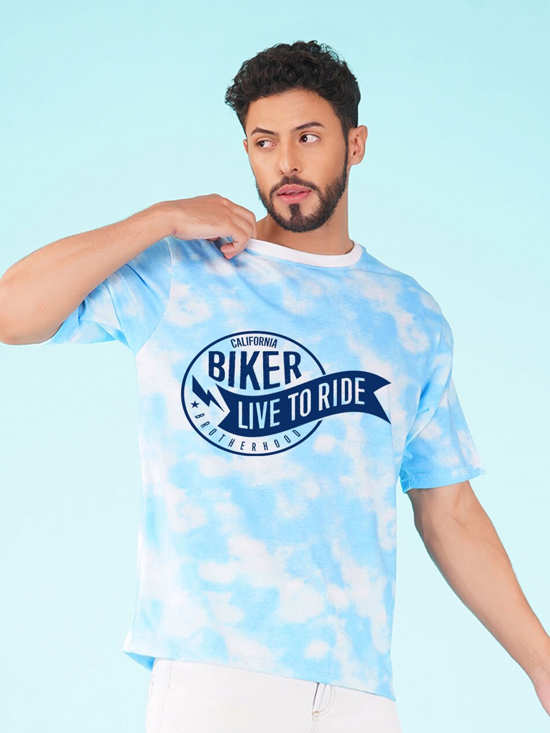 

NUSYL Tie & Dye T-shirt, Blue