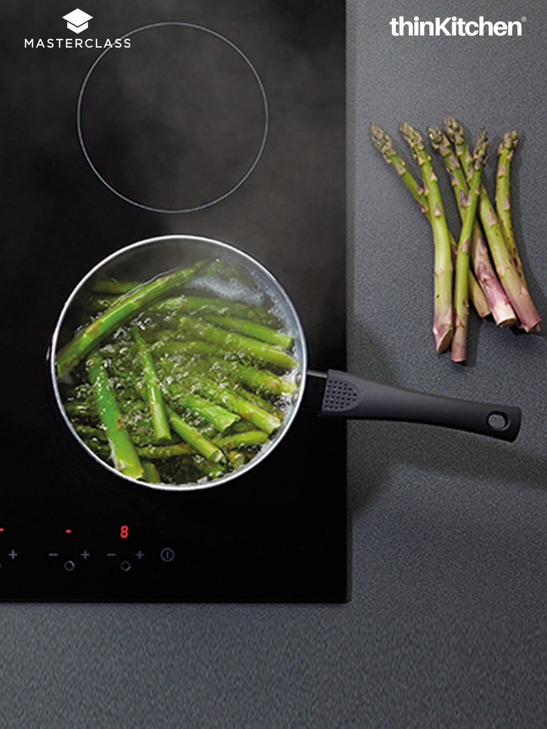 

MasterClass Black Aluminium Sauce Pan