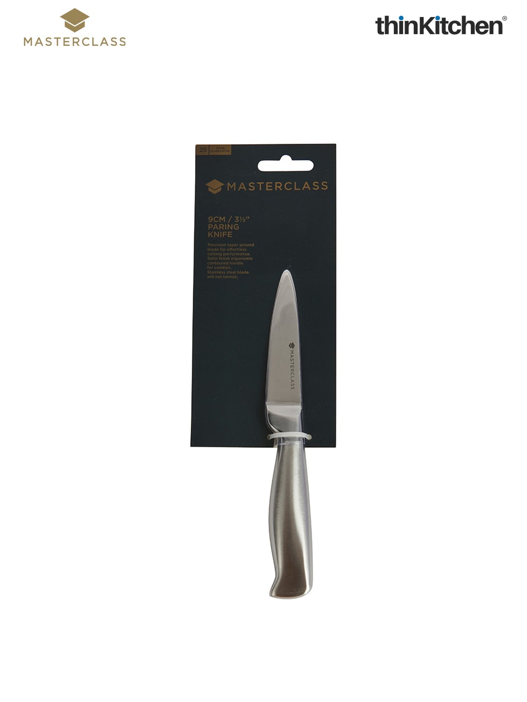 

MasterClass Acero Paring Knife, Silver