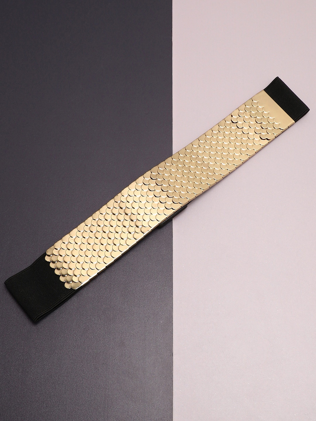 

HAUTE SAUCE by Campus Sutra Women Embellished Belt, Gold