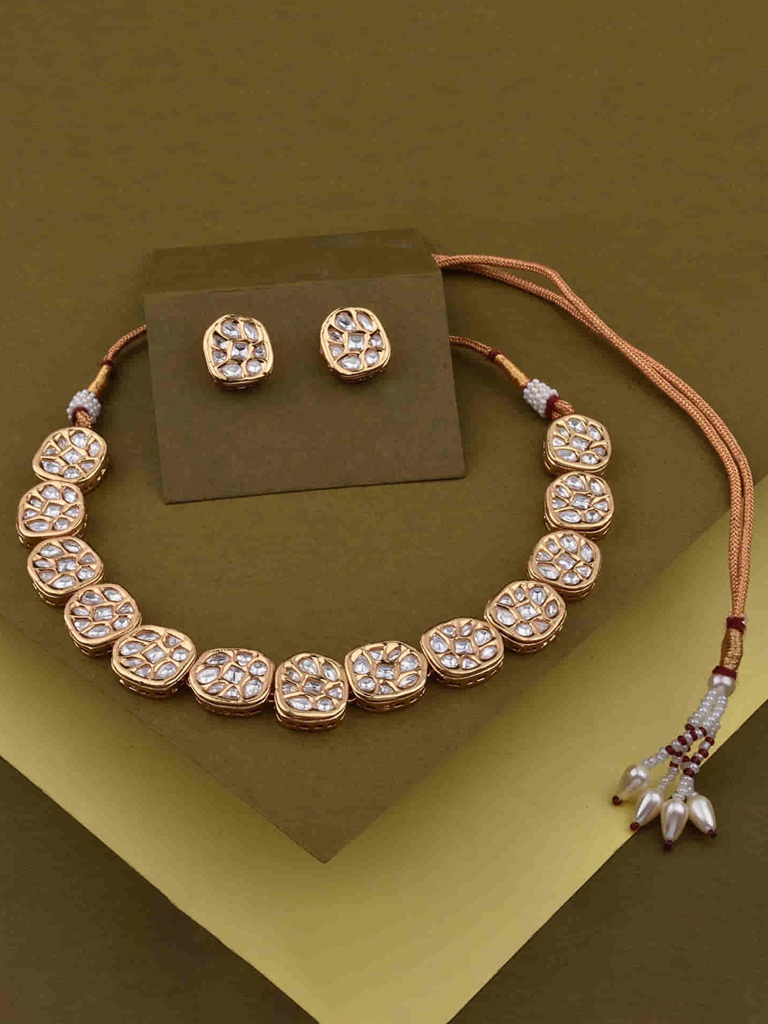 

Mirana Gold-Plated Necklace & Earrings