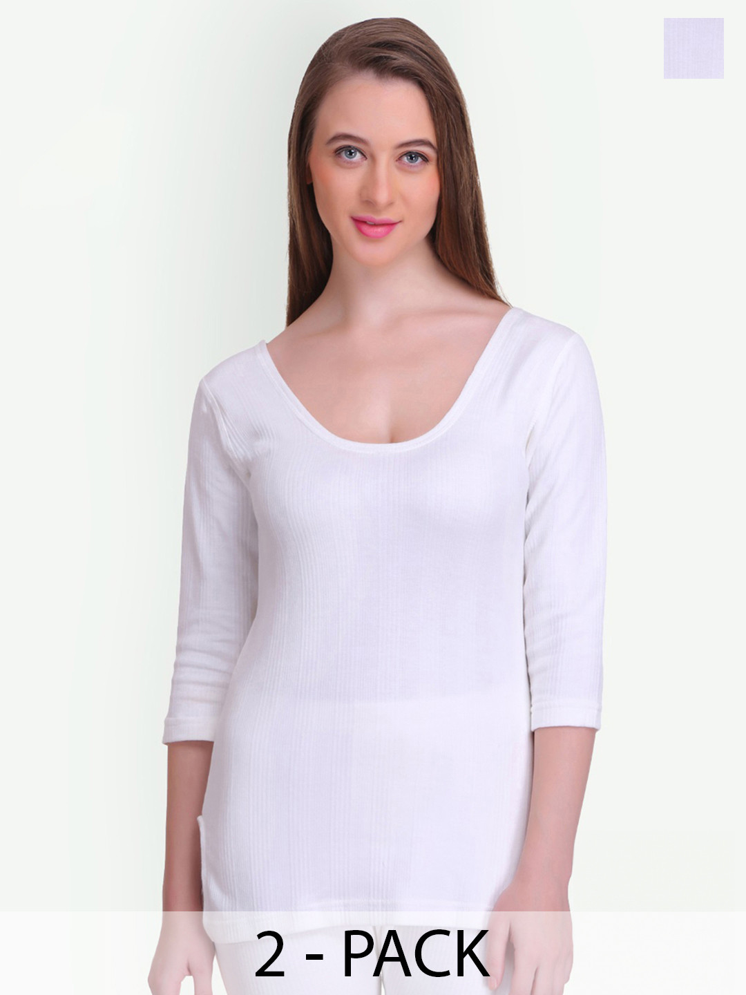 

T.T. Elite Pack of 2 Elite Top Thermal, White