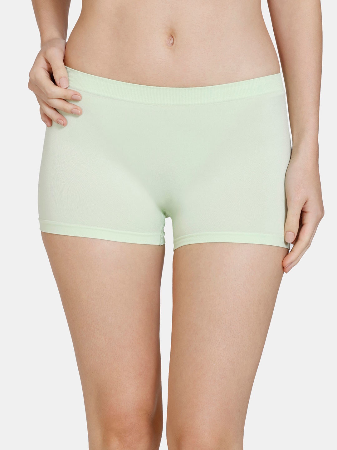 

Zivame Boy Shorts Briefs, Green