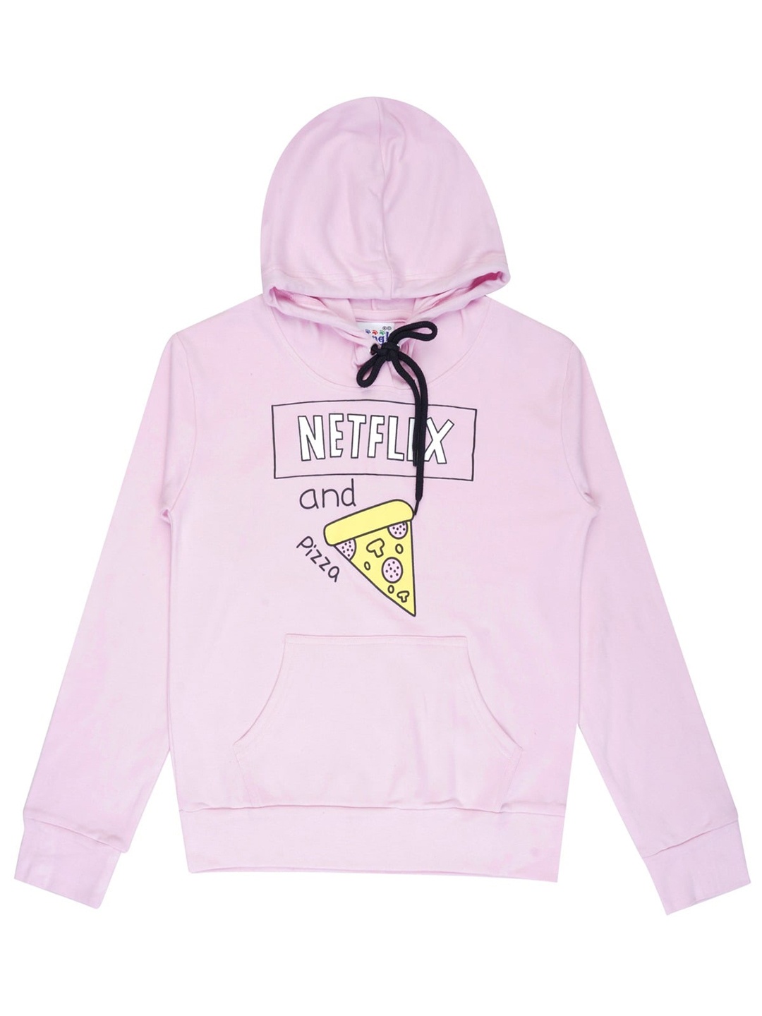 

dongli Boys Graphic Printed Hooded Pure Cotton Pullover Sweatshirt, Rose