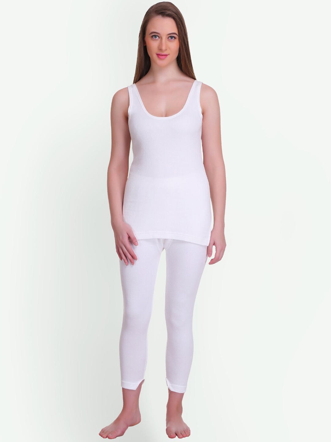 

T.T. Women Elite Top - Pyjama Set Thermal, White