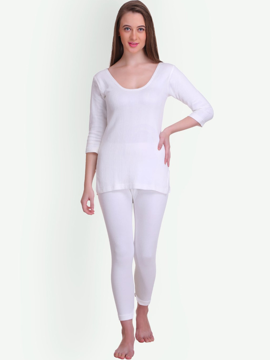 

T.T. Women Elite Top - Pyjama Set Thermal (white)-XL